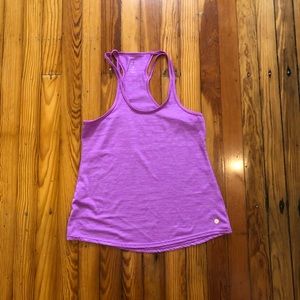 Apana Womens Athletic Pink/Purple Tank Top Small